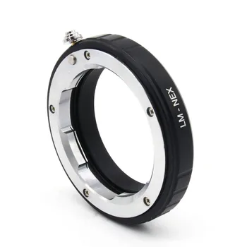 LM-NEX anel adaptador para leica LM lente para sony E NEX de montagem nex3/5/6/7 a7 a9 a7r a7r2 a7m3A a7m4 a9 A1 A6700 ZV-E10 ZV-E1 câmara 2
